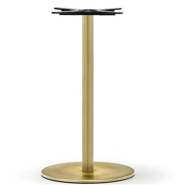 BRASS POSEUR TABLE BASE - Yumen Furniture