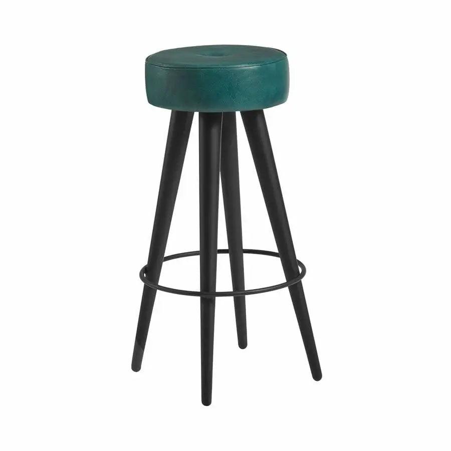 MALIBU STOOL VINTAGE TEAL - Yumen Furniture