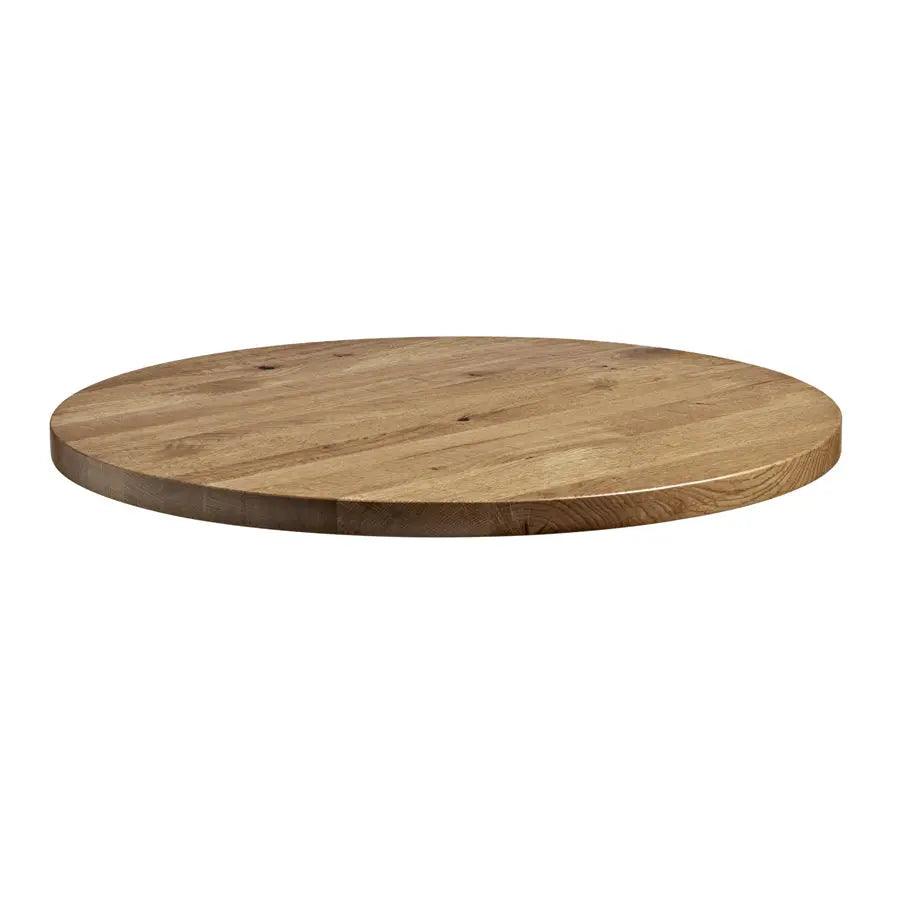 RUSTIC OAK ROUND - Yumen Furniture