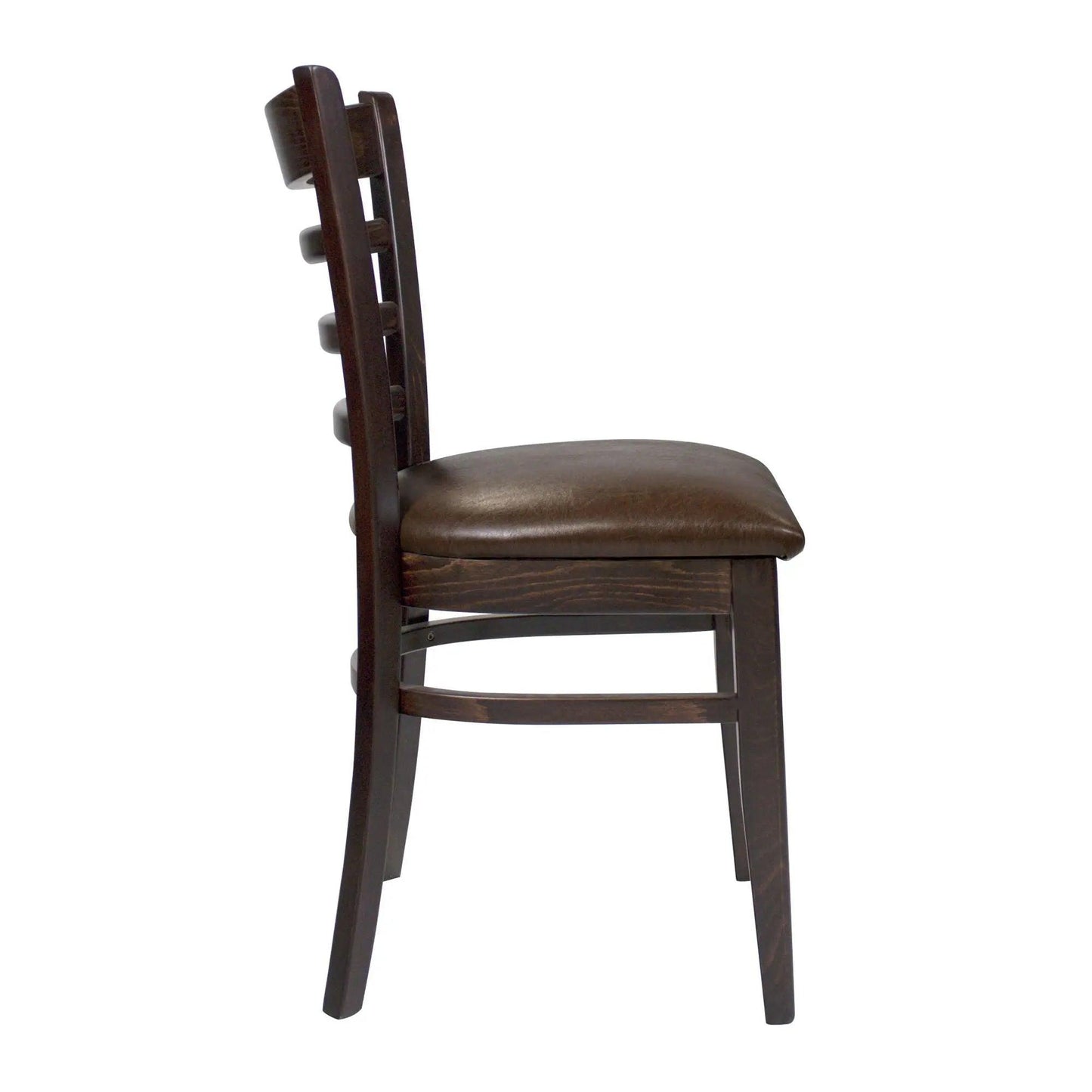 SHELDON SIDE CHAIR - MEDIUM BROWN - Yumen Furniture