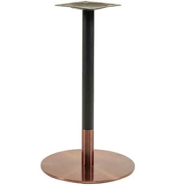 SMALL COPPER TABLE BASE - Yumen Furniture