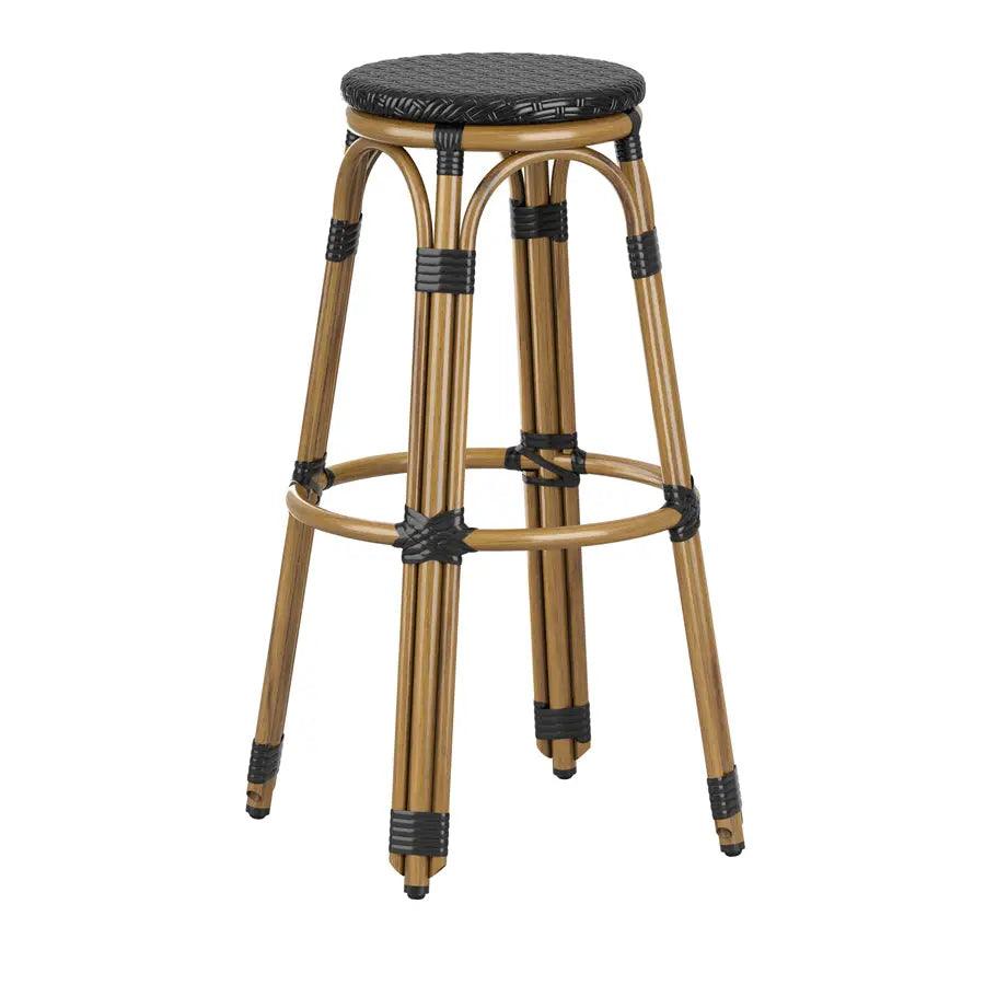 TIME BAR STOOL - BLACK - Yumen Furniture